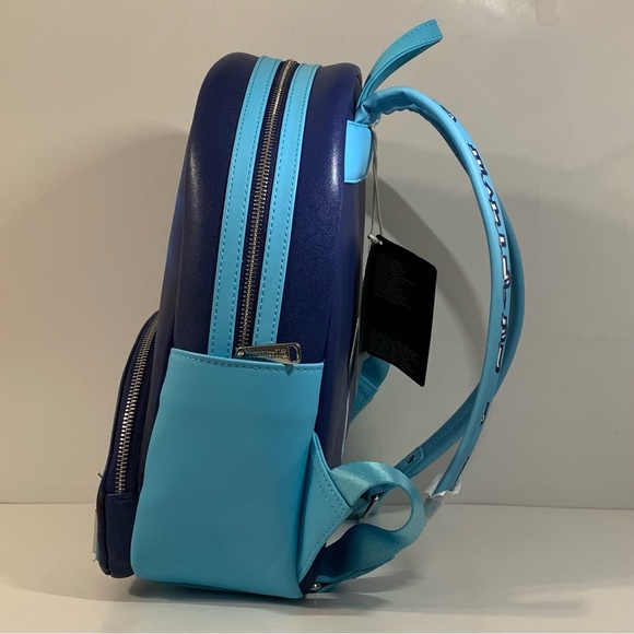 [BRAND NEW] LOUNGEFLY X DBZ DRAGON BALL SUPER GOKU SUPER SAIYAN BLUE BACKPACK - Picture 2 of 15